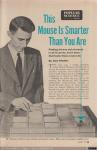 090 - This Mouse is Smarter than you are (Shannon). Popular Science (1), 1952