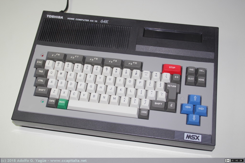 195 - Toshiba MSX HX-10, 1983