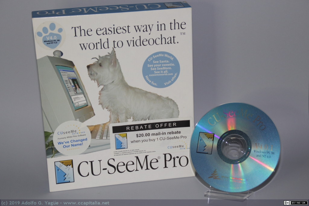 737 - Cu-SeeMe v.3. Videoconferencia personal, 1997