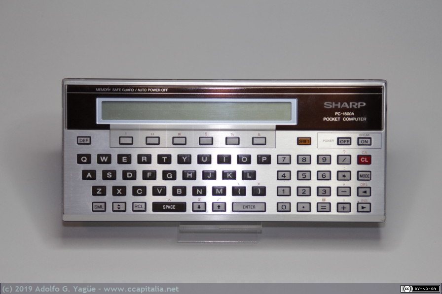 1113 - Pocket Computer Sharp PC 1500A (CPU Sharp LH5801), 1984
