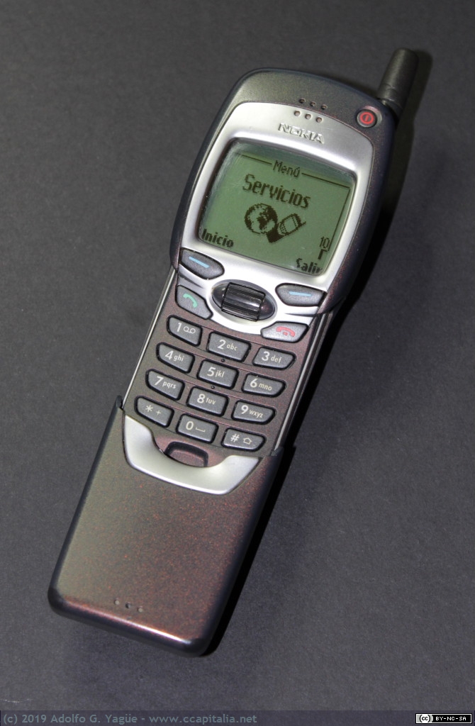 1218 - Nokia 7710 (Nokia OS S40 v1, GSM y WAP), 1999