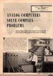 110 - Analog computers solve complex problems. Radio & Television News (2), 1951