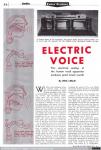 083 - Electronic Voice. Eric Leslie, Bell Telephone Laboratories (2), 1951