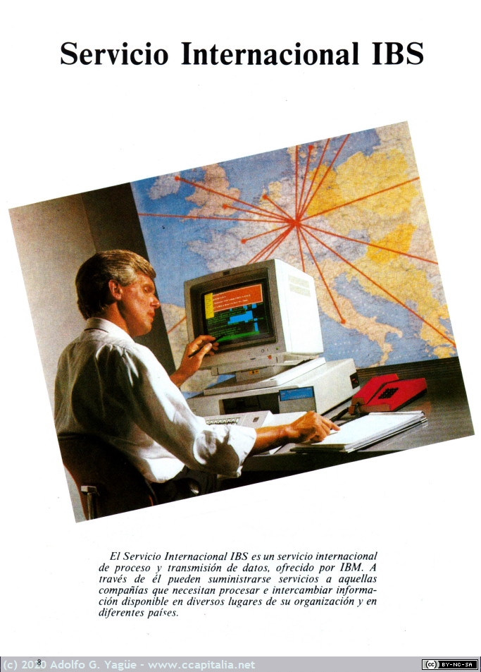 755 - Servicio Internacional IBS. Perspectiva 11 IBM España (1), 1986