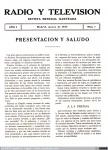1651 - Radio y Televisión. Presentación y Saludo (2), 1933