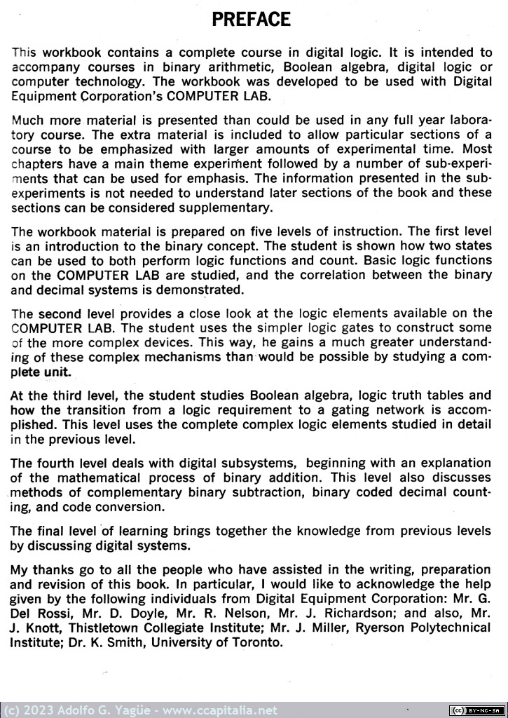 1734 - Digital Computer Lab H-500. Workbook (3), 1969