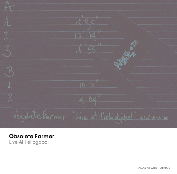 [RArchDem 147] Obsolete Farmer - Live At Heliogàbal