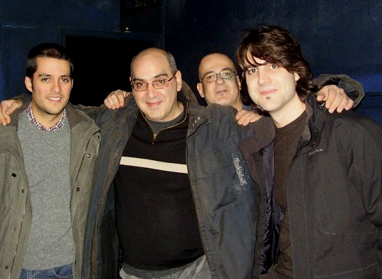 Sergio Luque, Juan A. Nieto, Sevi y Marcos B. Serrano