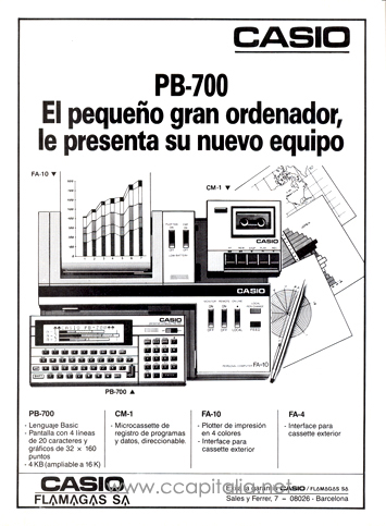 Casio PB-700