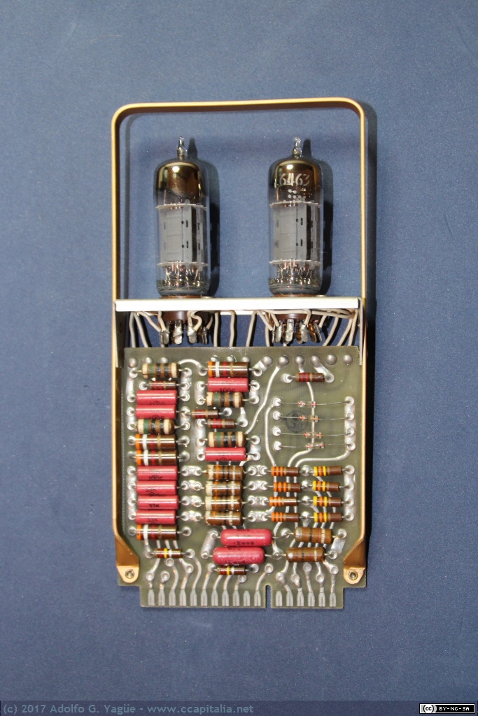 033 - Módulo dual Flip-flop de un ordenador Bendix G-15, 1956