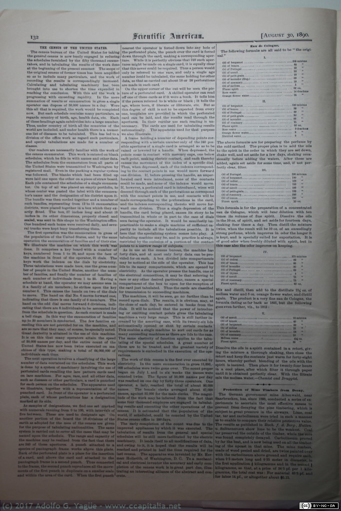 101 - The New Census of The United States (Eleventh). Scientific American (2), 1890