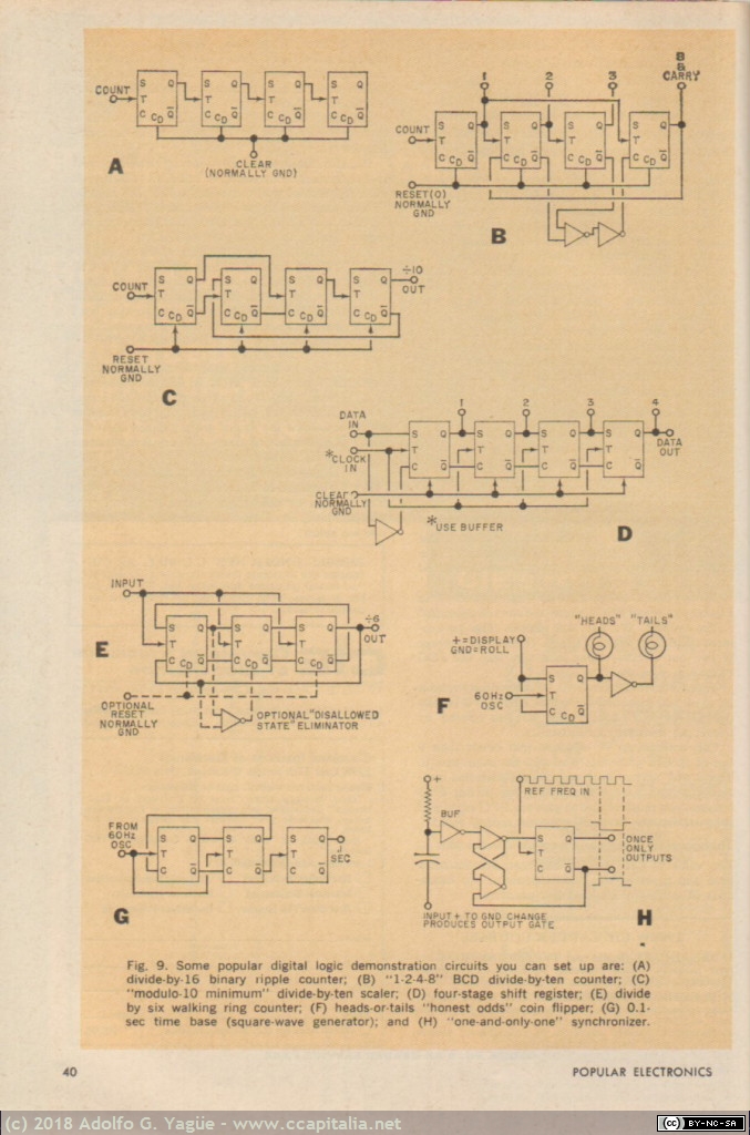646 - Build Digital Logic Demostrator Microlab de Don Lancaster (3), Popular Electronics, 1970