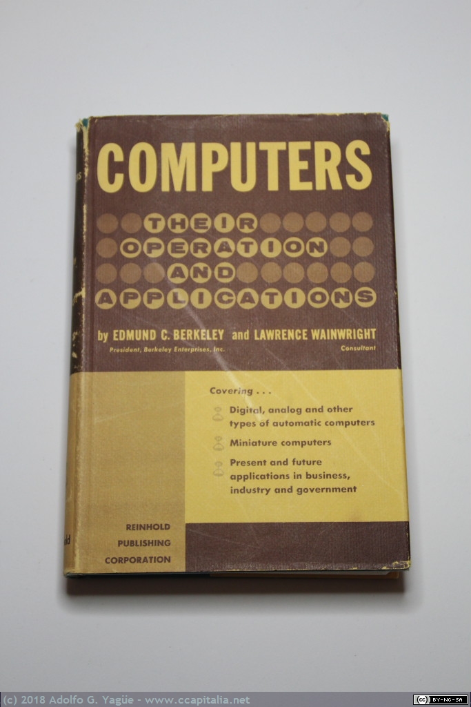 085 - Computers their operation and applications. Edmund C. Berkeley (1), 1956