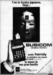 787 - BUSICOM Handy. Con la técnica japonesa, llega…, 1971