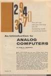 099 - All About Analog Computers. Popular Electronics (2), 1961