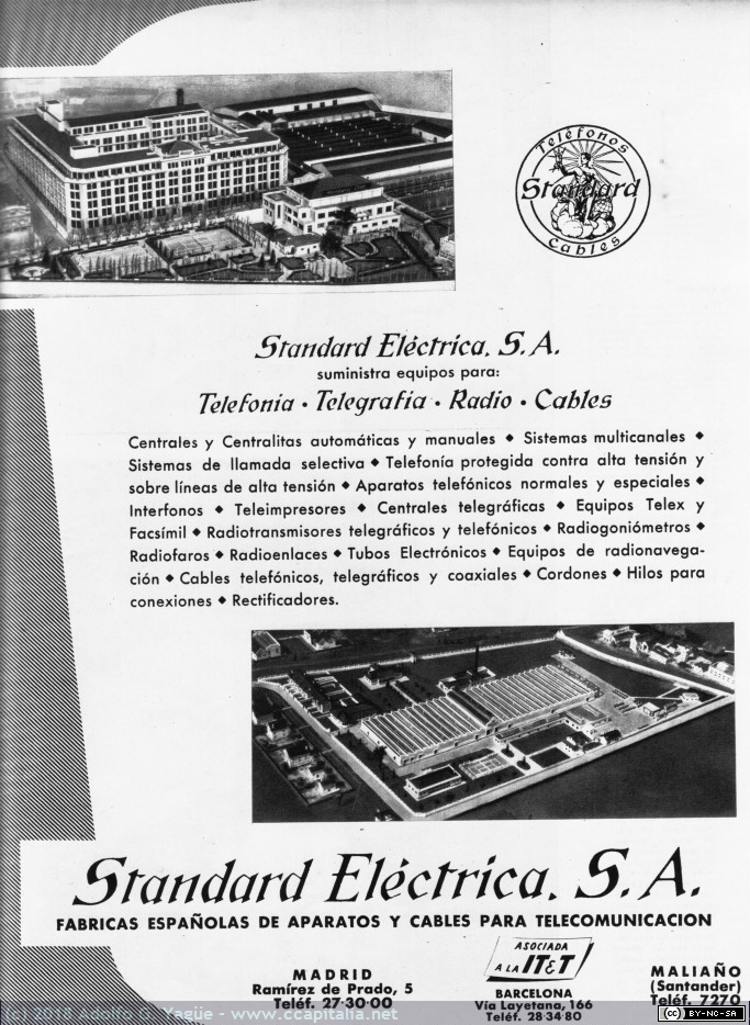 790 - Standard Eléctrica S.A. (foto aérea de Ramírez de Prado y Maliaño), 1958