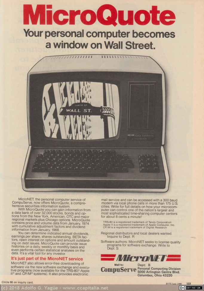 763 - CompuServe. MicroNet, 1980