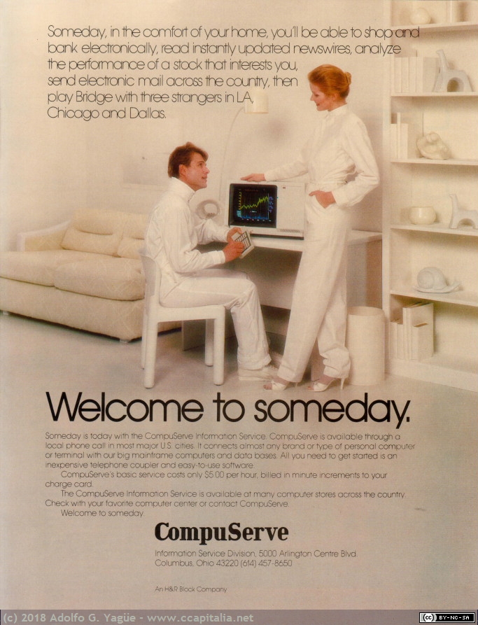 773 - CompuServe. Welcome to someday, 1982