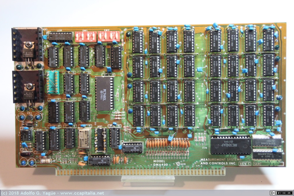 289 - Tarjeta de ampliación de memoria 64K Measurement Systems and Control (1), 1979