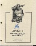 070 - Apple-1 Operation Manual (firmado por Steve Wozniak) (5), 1976