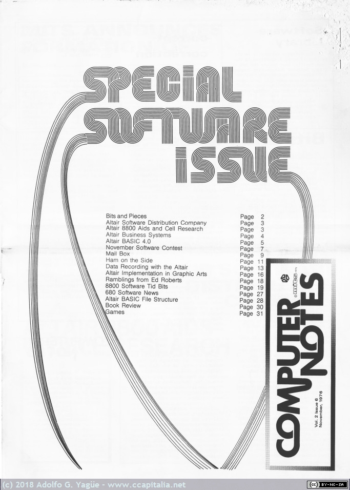 679 - Computer Notes Vol. Issue 6 (1), 1976