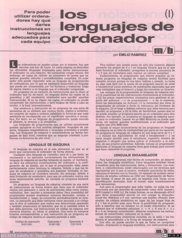 373 - Supemento Micro/Bit. Revista Española Electrónica (REDE) (5), 1982
