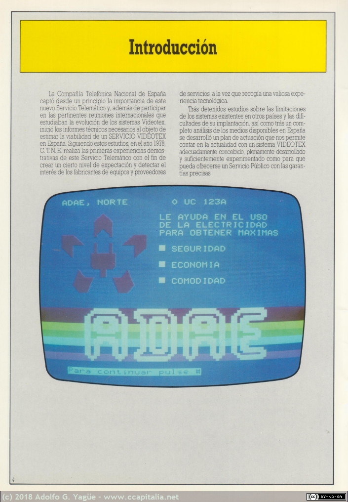 476 - C.T.N.E. Servicio Videotex (2), 1983