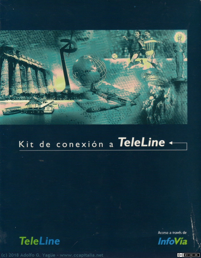 659 - Kit de conexión a Teleline. Netscape 2.0, 1996