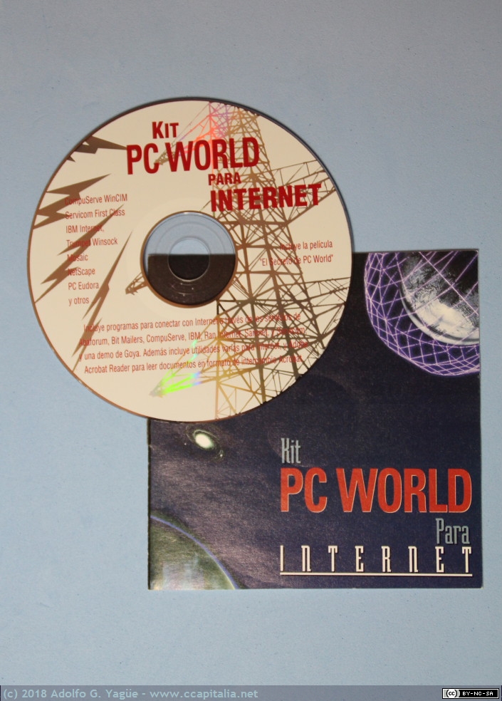 661 - CD Kit PC World para Internet, 1995