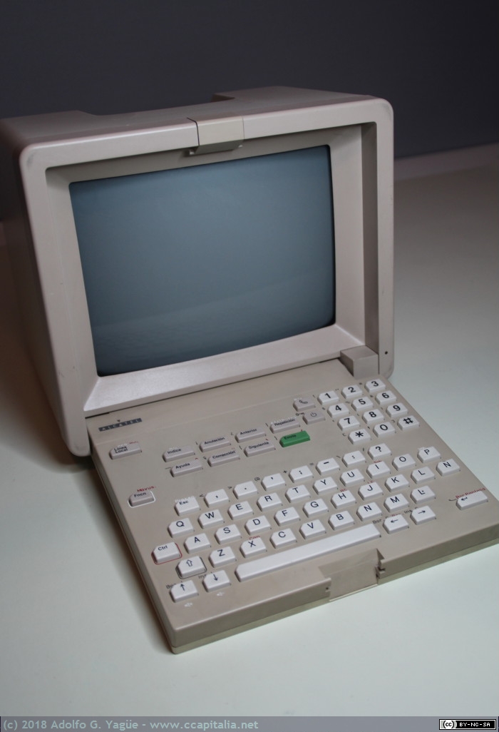308 - Terminal Ibertex Alcatel Modelo 258, 1989