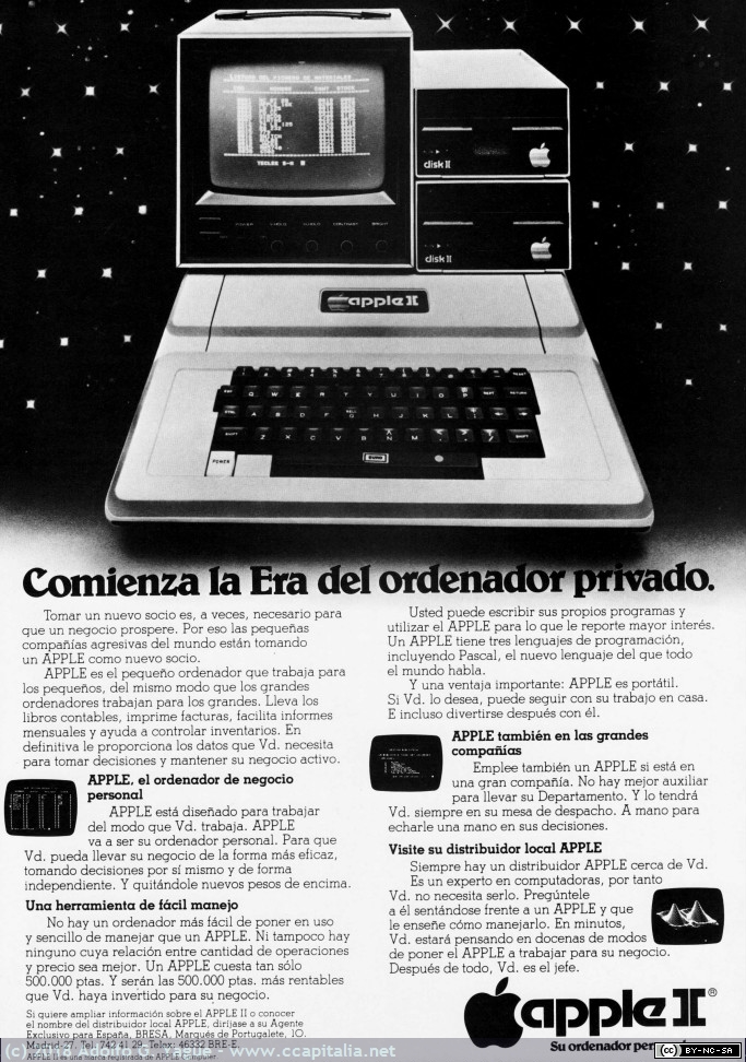 919 - Apple II. Comienza la Era del ordenador privado, 1980