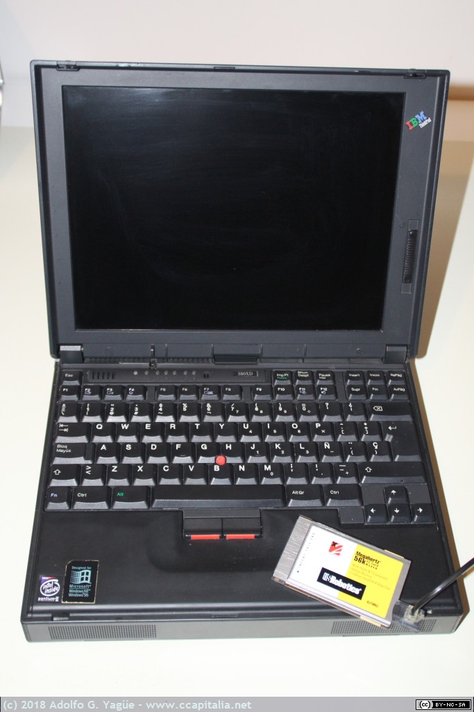 897 - Modem U.S. Robotics PC Card 56K (X2), 1997