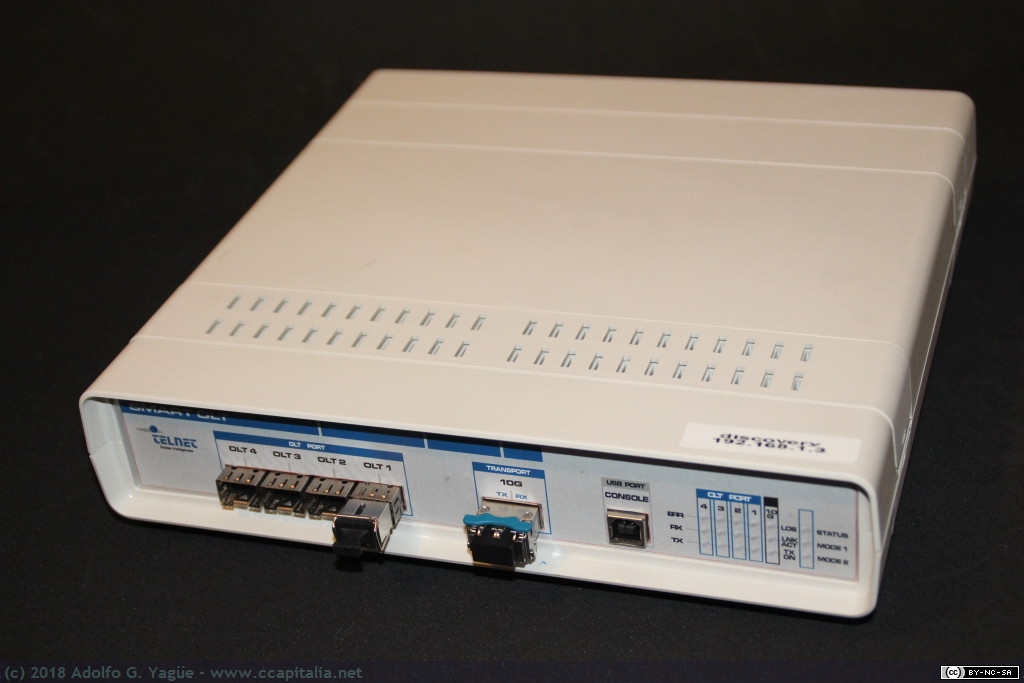 689 - Prototipo de OLT GPON TELNET SmartOLT, 2009