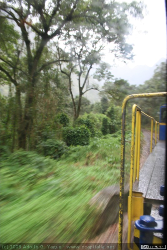 A toda máquina hacia Aguas Calientes