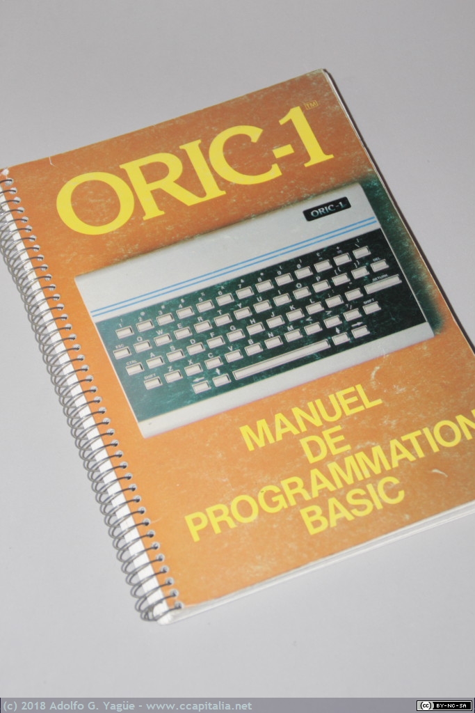 045 - Oric-1. Manuel de programmation BASIC (2), 1983