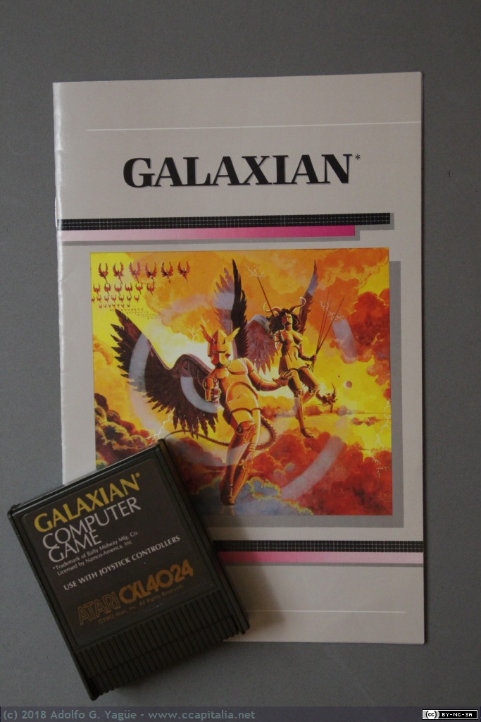 415 - Galaxian para Atari 400/800. Namco (1), 1982