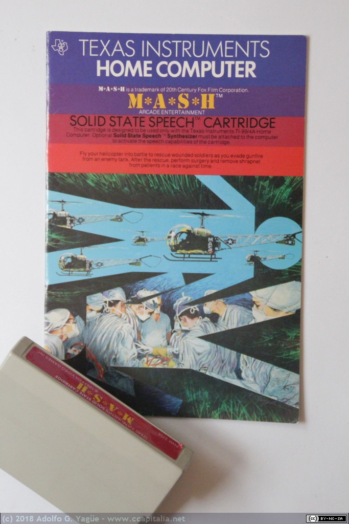 419 - MASH para TI99. 20th Century Fox, 1983