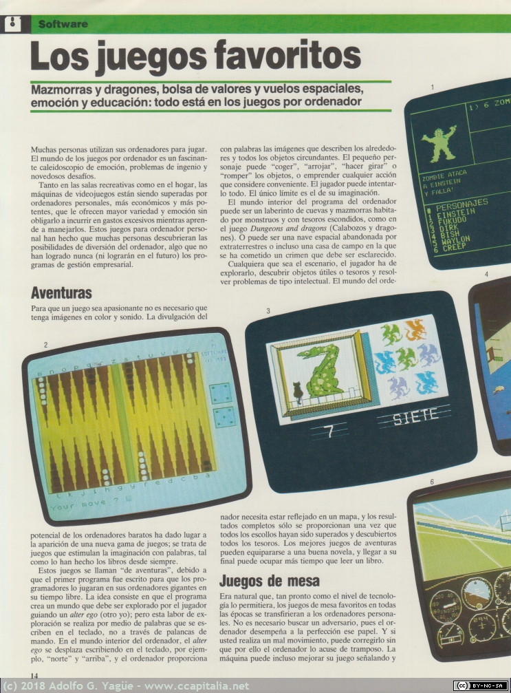 522 - Fasciculos 1, 2, 3 y 4 de enciclopedida Mi Computer (7), 1984