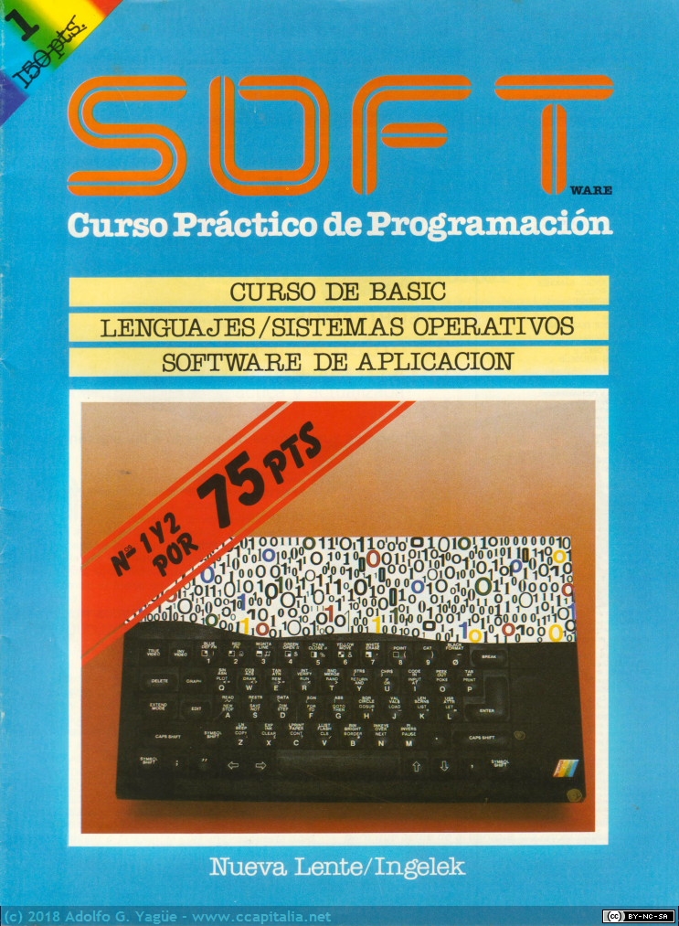 523 - Fasciculos 1 y 2 de SOFTware Curso Practico de Programación (1), 1984