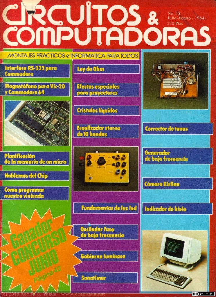 663 - Circuitos y Computadoras número 55, 1984