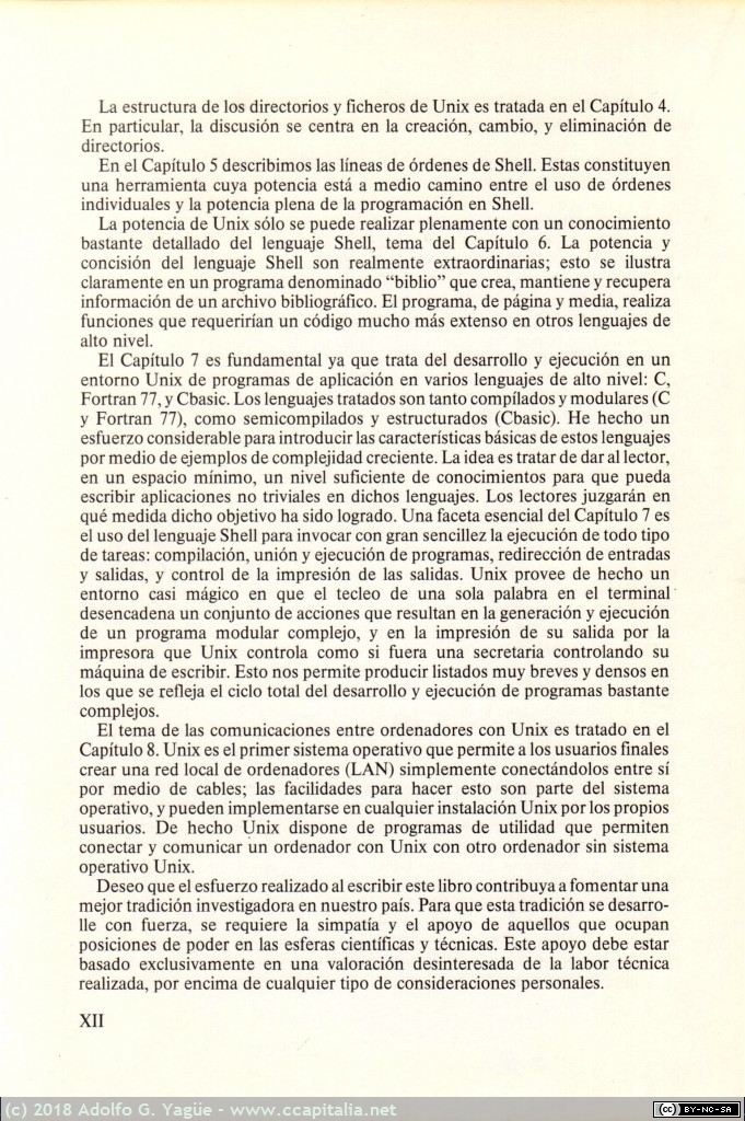 378 - El Sistema Unix y sus aplicaciones. José Canosa (5), 1984
