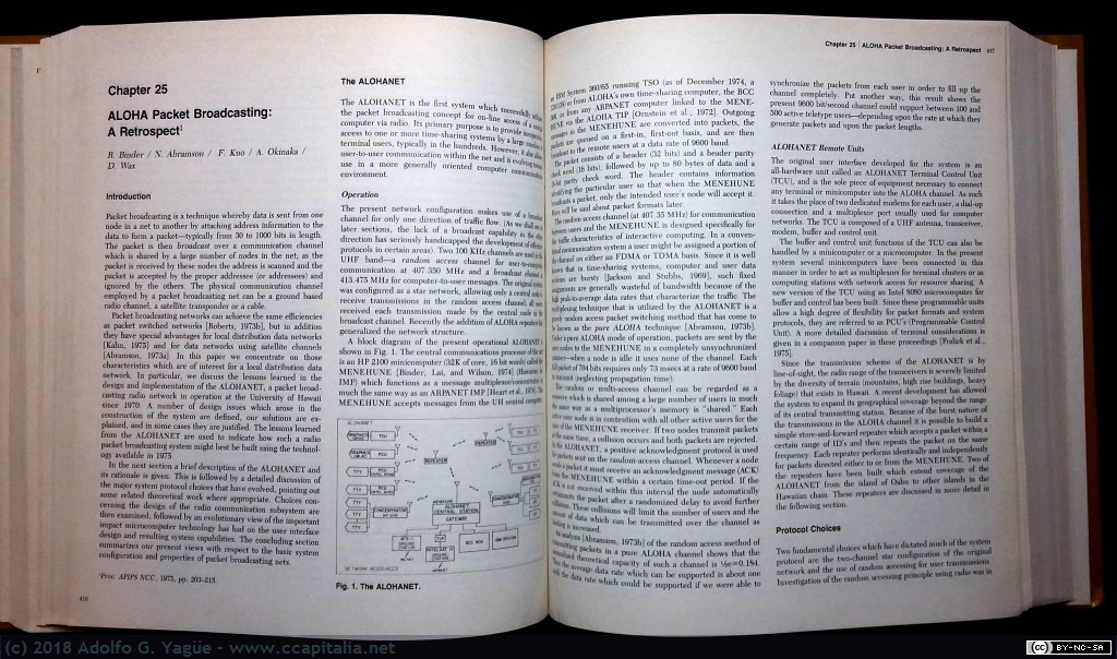 753 - ALOHA Packet Broadcasting. A Retrospect. VV.AA. (1), 1982