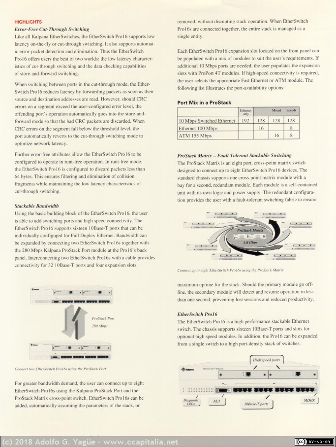 1140 - Kalpana ProStack System (2), 1994