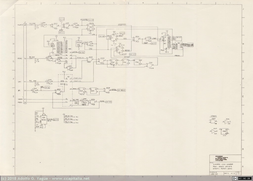 289 - Tarjeta de ampliación de memoria 64K Measurement Systems and Control (4), 1979