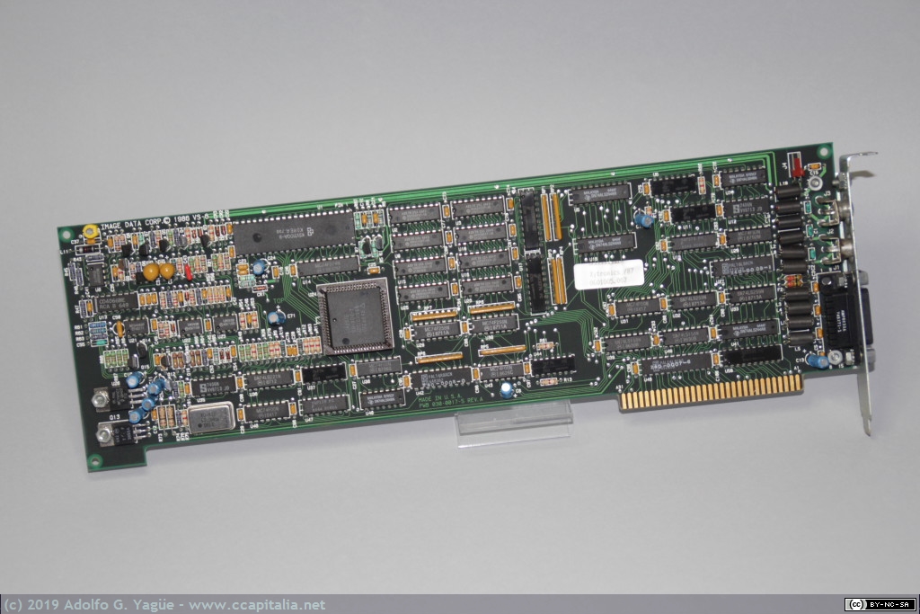728 - Photophone de Image Data Corp. para envío de imágenes fijas B/N por la Red Telefónica Conmutada (RTC) (3), 1986