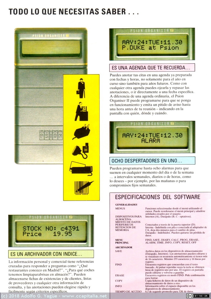 1058 - Psion Organiser II (2), 1987