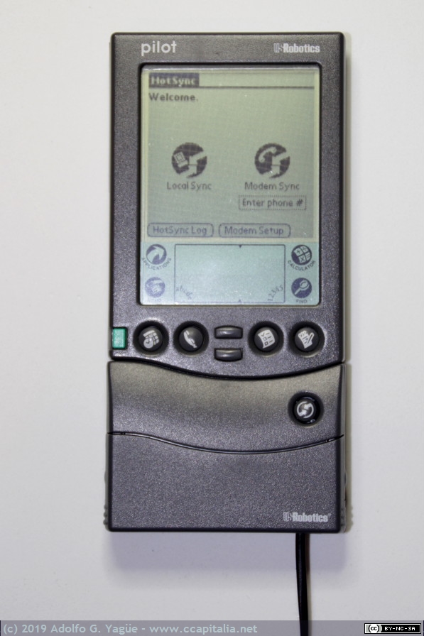 1177 - Pilot 5000 y Modem (2), 1996