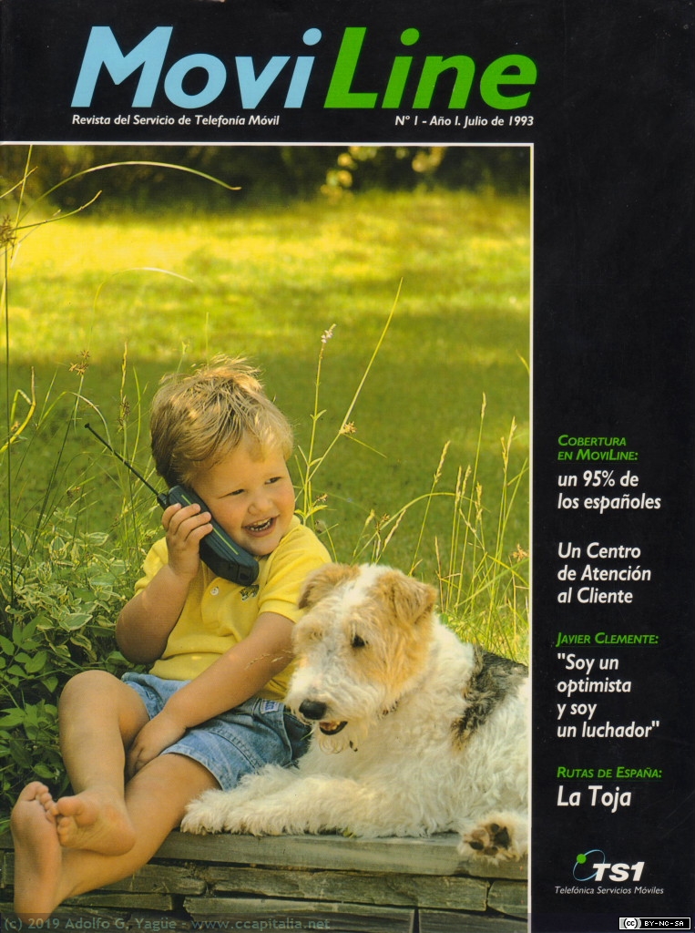 1159 - MoviLine. El Servicio de Telefonía Móvil (1), 1993