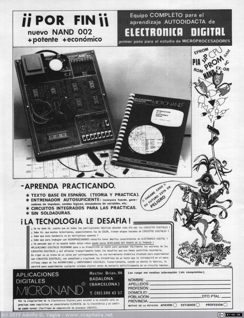 1204 - NAND 002. MICRONAND, 1981