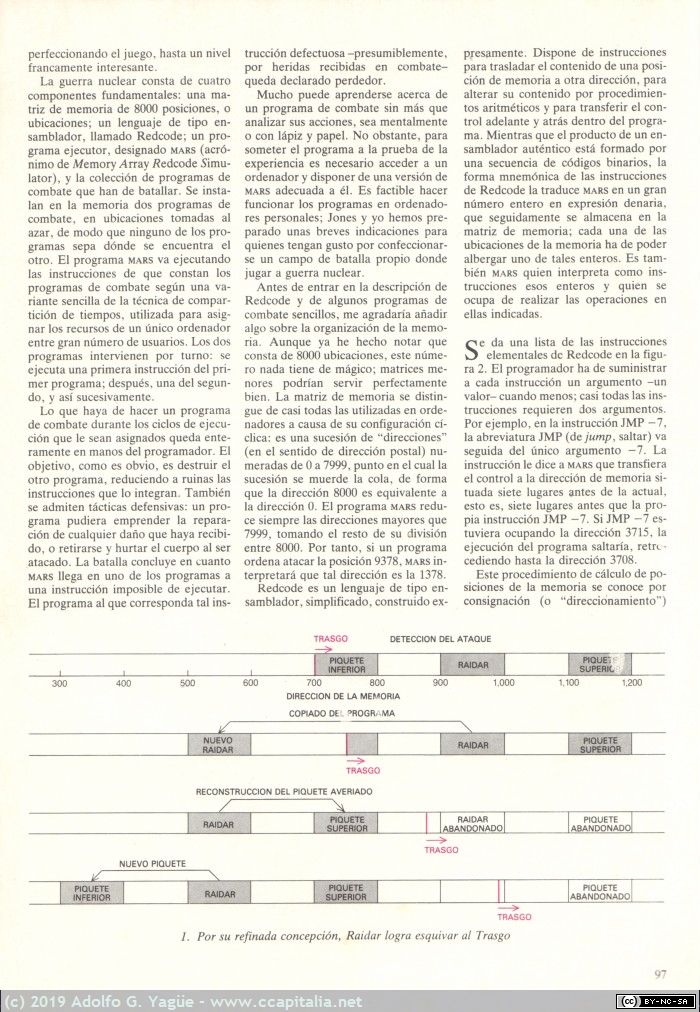 567 - Juegos de Ordenador. A.K.Dewdney. Investigación y Ciencia (2), 1984